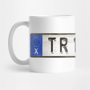 Trixter - License Plate Mug